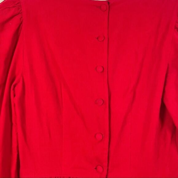 Vintage Sharon Young Corduroy Midi Dress - Picture 9 of 10